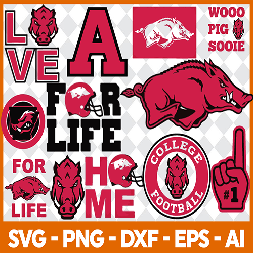 Arkansas Razorbacks svg