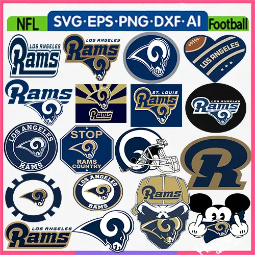 los angeles rams svg